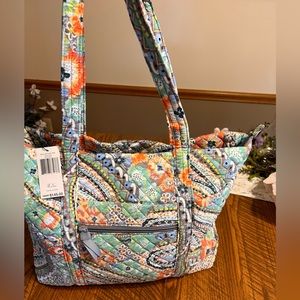 NWT Vera Bradley Commuter Tote Citrus Paisley 🌼🌸☀️